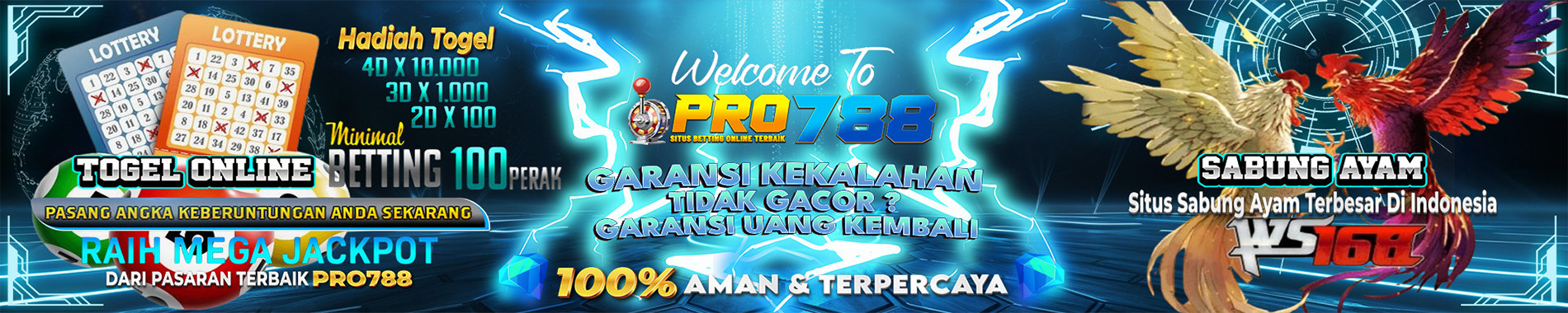 Pro788 Situs Terlengkap Dengan Pelayanan Yang Proffesional. Garansi Kekalahan 100%